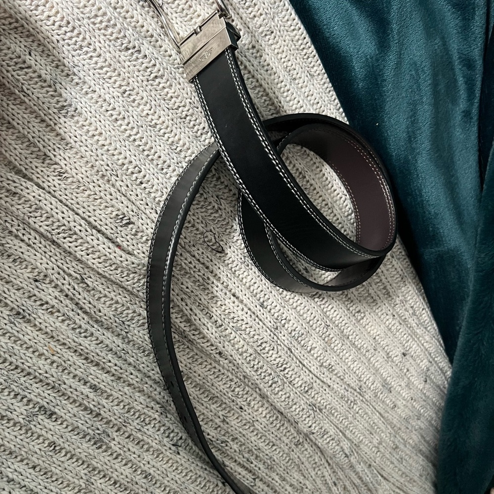 Dockers Black Leather Belt